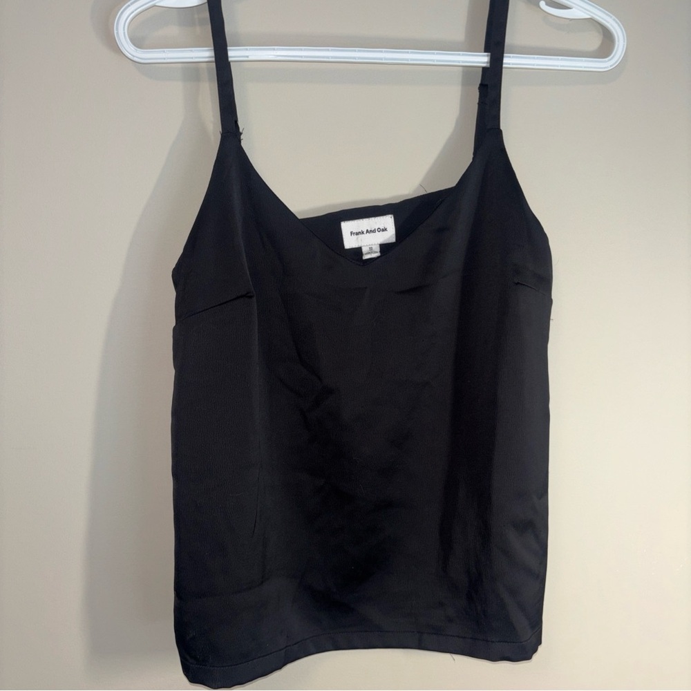 Frank & Oak Classic Black Camisole